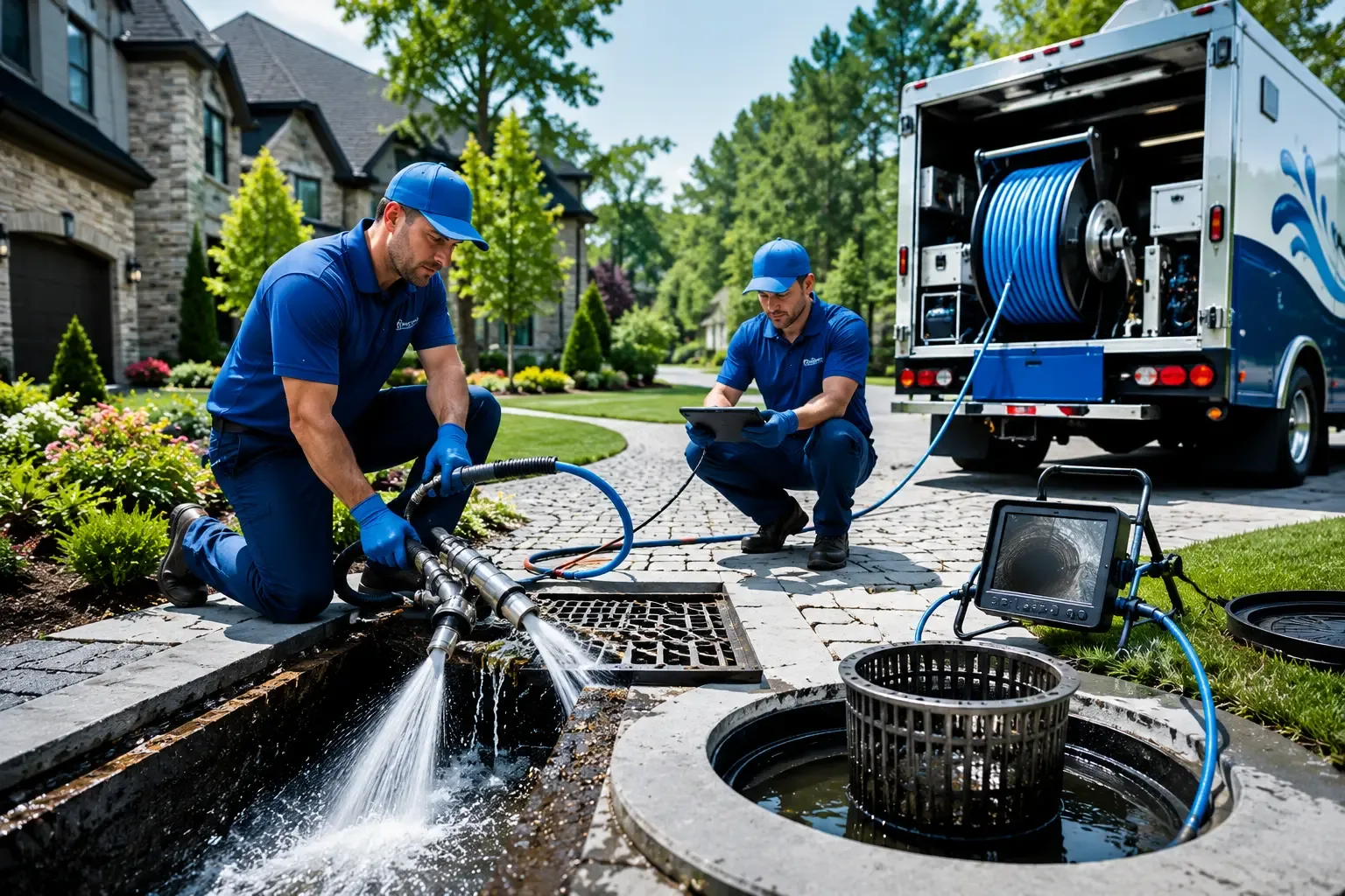 Local outdoor drain cleaning professionals in New Hampshire, OH